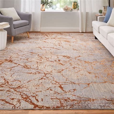 cheap copper area rug
